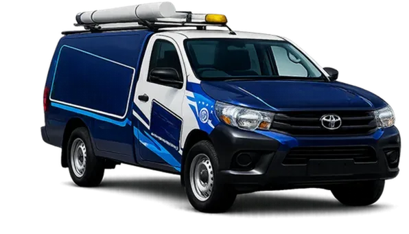 Licensed plumber van servicing the Northern Beaches
