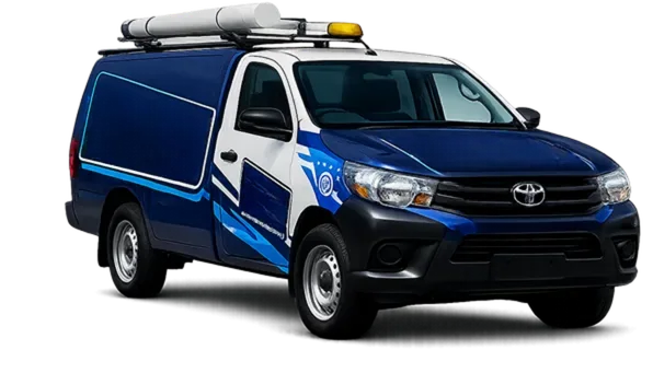 Service van on its way to a the Northern Beaches job